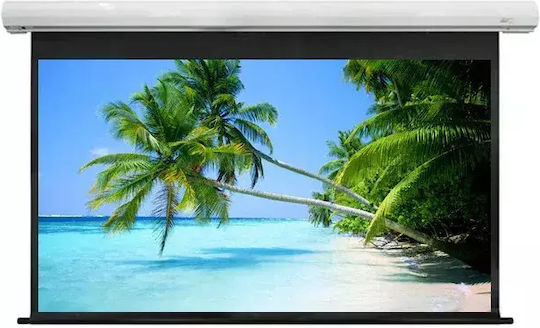 Elite Screens Ηλεκτρική Οθόνη Προβολής Projector Οροφής με Λόγο Εικόνας 16:9 254x124.5cm / 100"