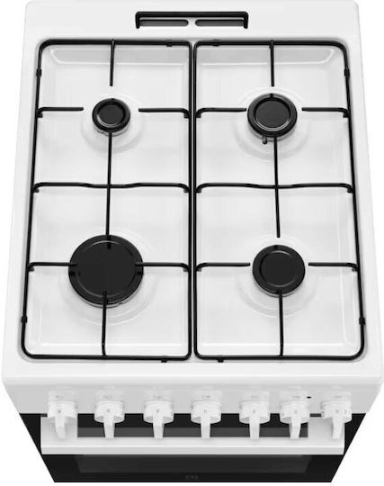 Electrolux Готварска печка 57лт Ш60см. Бяла