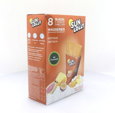 Sun Lolly Granita Exotic Sticks 480ml
