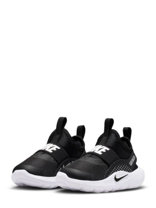 Flex Runner Kinder Sportschuhe Laufen Slip-On Schwarz