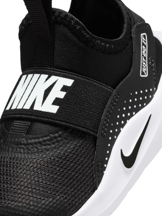 Flex Runner Kinder Sportschuhe Laufen Slip-On Schwarz
