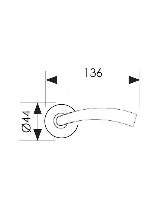 Zogometal Handle Front Door 274mm Bronze