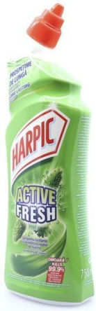 Harpic Active Fresh Gel Καθαρισμού Λεκάνης με Άρωμα Pine 750ml