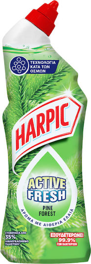 Harpic Active Fresh Gel Καθαρισμού Λεκάνης με Άρωμα Pine 750ml