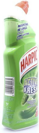 Harpic Active Fresh Gel Καθαρισμού Λεκάνης με Άρωμα Pine 750ml