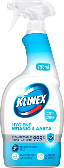 Klinex 4 σε 1 Καθαριστικό Spray Κατά των Αλάτων 750ml