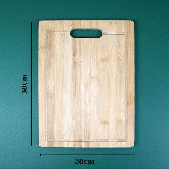 Uncle George Rectangular Bamboo Chopping Board 38x28cm