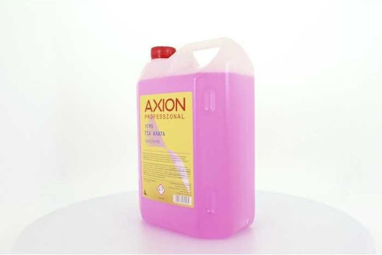Axion Επαγγελματικό Υγρό Καθαριστικό Κατά των Αλάτων με Άρωμα Λεμόνι 4lt