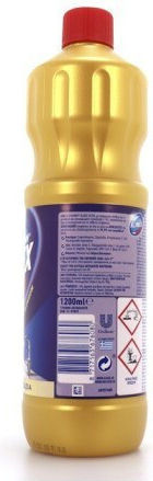 Klinex Ultra Plus Înălbitor vâscos cu aromă de Floare de aur 1.2lt