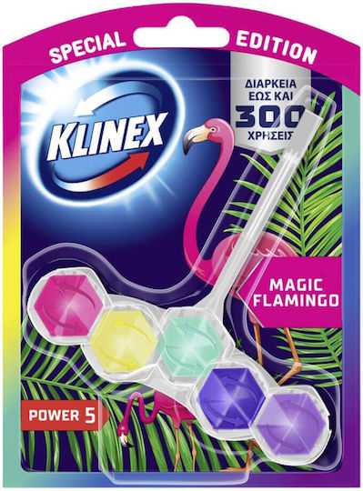Klinex Magic Flamingo Block Λεκάνης 55gr