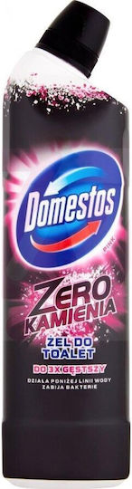 Domestos Zero Limescale WC Cleaner Παχύρρευστο Υγρό Καθαριστικό Λεκάνης με Άρωμα Pink 750ml