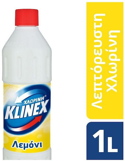 Klinex Χλωρίνη σε Υγρή Μορφή με Άρωμα Λεμόνι 1lt