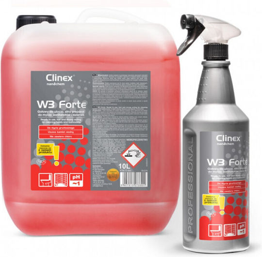 Clinex W3 Forte Spray de curățare Toaletă 1lt 77-634