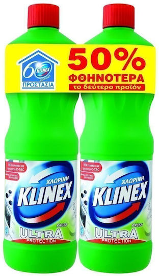 Klinex Ultra Protection Гъста Белина с Аромат Fresh 2x1.25lt