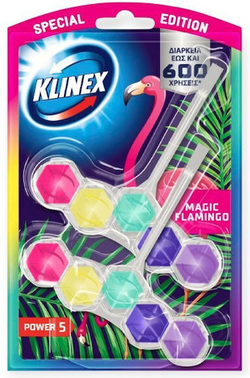 Клинекс WC Блок Магия Фламинго 2x50гр