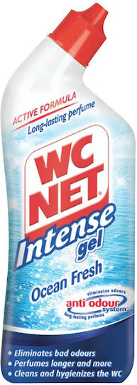 Wc Net Intense Gel Καθαρισμού Λεκάνης με Άρωμα Ocean Fresh 700ml