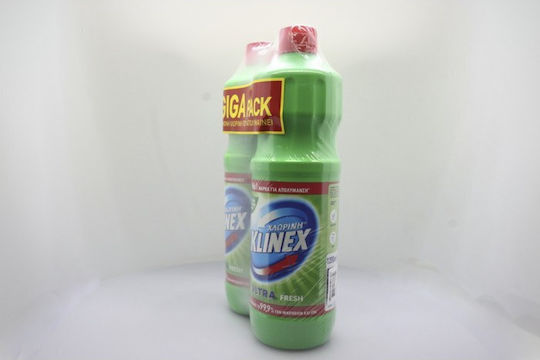 Klinex Ultra Χλωρίνη Fresh 1250ml 2τεμ