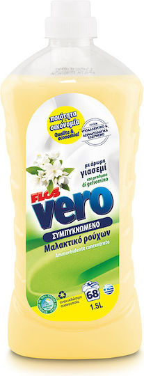Flos Vero Concentrated Fabric Softener Jasmine Scent 1.5L 68 Loads