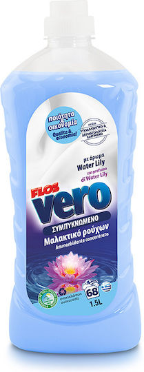 Flos Vero Concentrated Fabric Softener Water Lily Scent 1.5lt 68 Loads