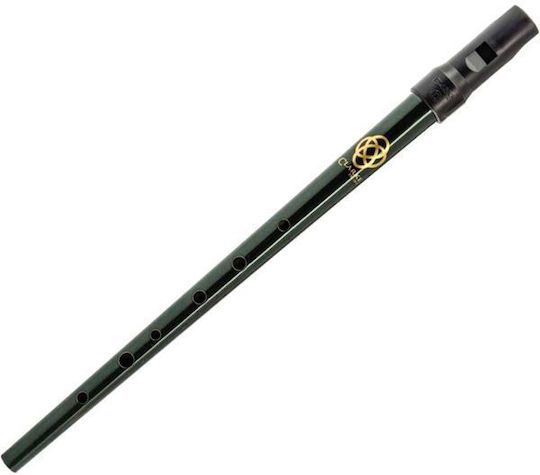 Clarke Tinwhistle Metallic Recorder Tinwhistle D Green