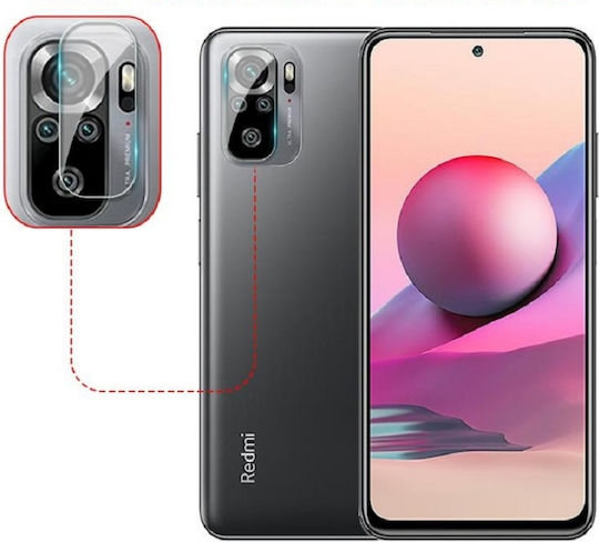 Smartfits Lens Προστασία Κάμερας Tempered Glass Λευκό για το Redmi Note 10 / 10s