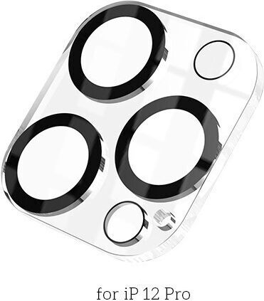 Hoco 3D Metal G13 Set 25pcs Camera Protection Metal Frame Black for the Iphone 12 Pro