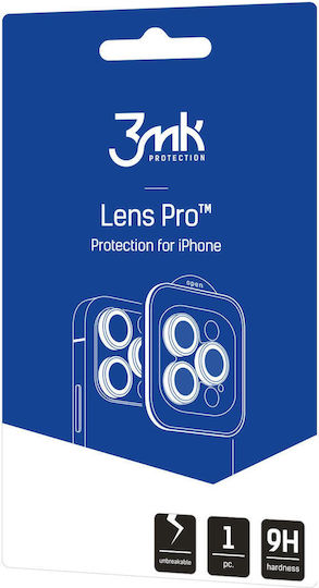 3MK Lens Protection Pro Προστασία Κάμερας Tempered Glass Μαύρο για το Apple iPhone SE4, 16E