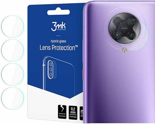 3MK Flexible Glass Lens Protector (Poco F2 Pro) Kameraschutz Gehärtetes Glas für das Poco F2 Pro