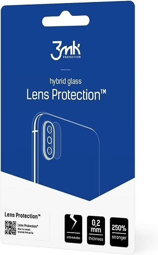 3MK Camera Protection Tempered Glass Transparent for the Galaxy S20