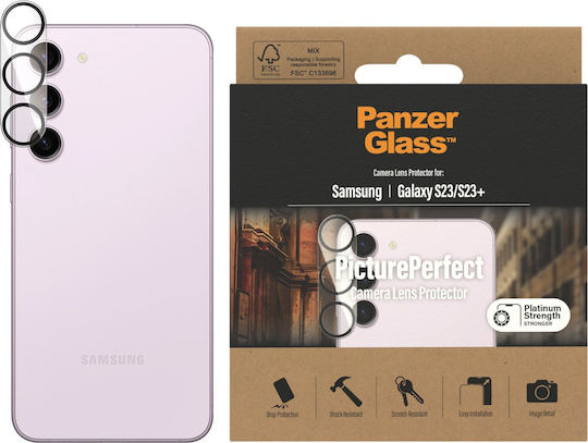 PanzerGlass PicturePerfect Προστασία Κάμερας Tempered Glass Διάφανο για το Samsung Galaxy S23/S23+