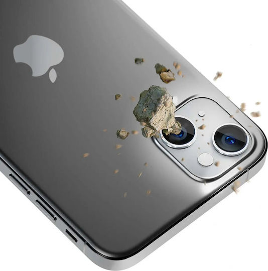 3MK Προστασία Κάμερας Tempered Glass Ασημί για το iPhone 15 Plus