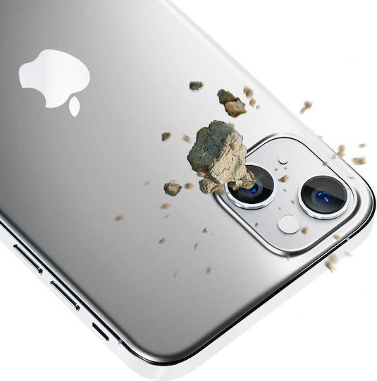 3MK Προστασία Κάμερας Tempered Glass Ασημί για το iPhone 15
