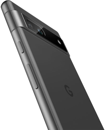 Spigen Glas.tR EZFit Optik Lens Camera Protection Tempered Glass Black for the Google Pixel 7A
