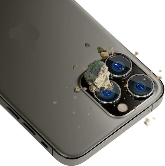 3MK Protecție Cameră Tempered Glass Graphite pentru iPhone 14 Pro / 14 Pro Max - iPhone 14 Pro / 14 Pro Max