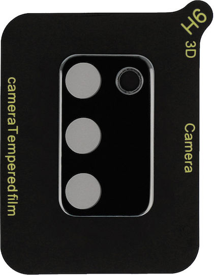 Smartfits Camera Protection Tempered Glass Black for the Galaxy A02s