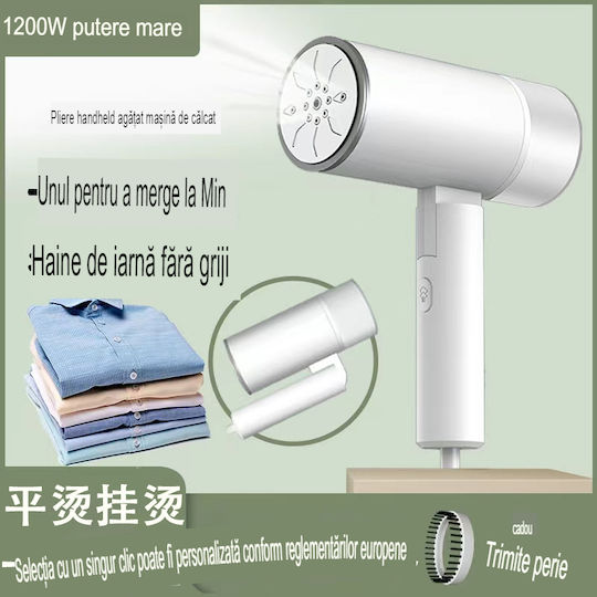 UltraSteam SC02 Aparat de călcat cu abur pentru haine de Mână 1200W cu rezervor 280ml Alb