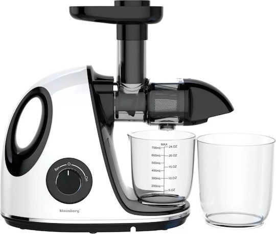 Klausberg KB7864 Storcător de fructe Presare lentă 150W Alb