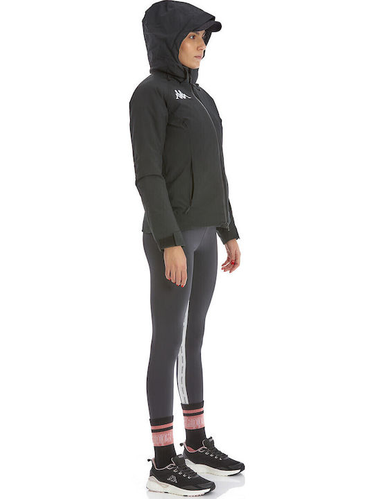 Kappa 165649-0014 Feminin Jachetă pentru Schi & Snowboard Negru