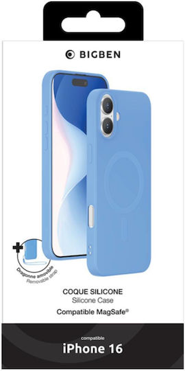 Bigben Schutzhülle Für iPhone 16 Magsafe Blau