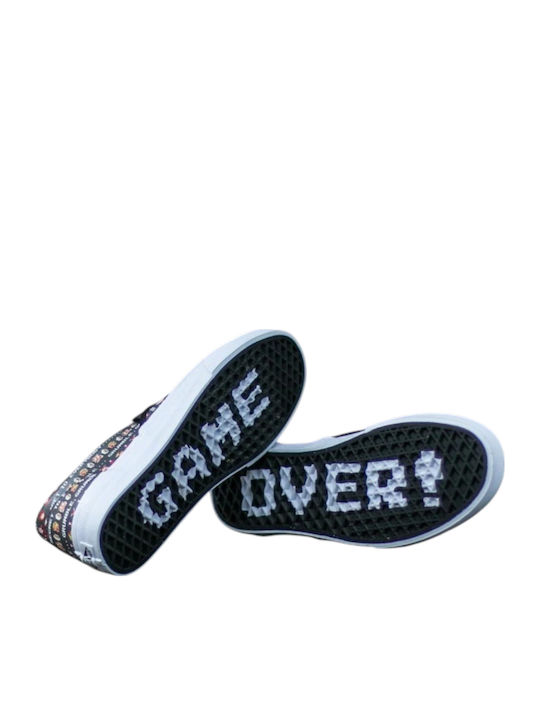 Nintendo Sneakers Μαύρα