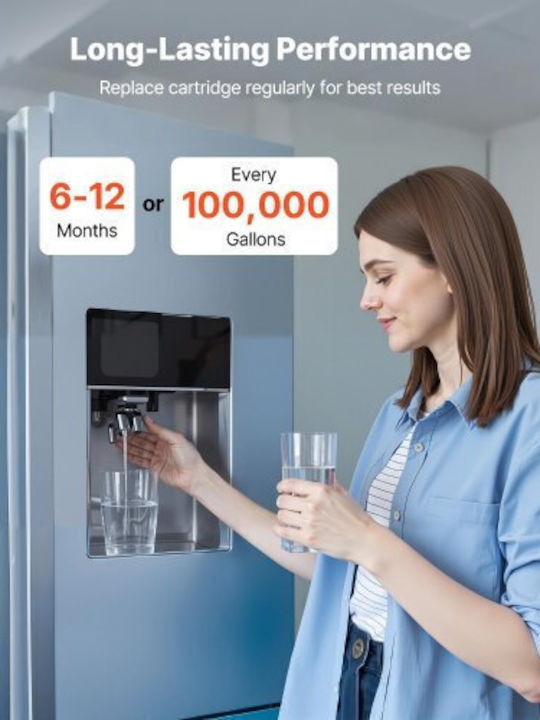 Vevor Water Filter Replacement made of Activated Carbon 5 μm