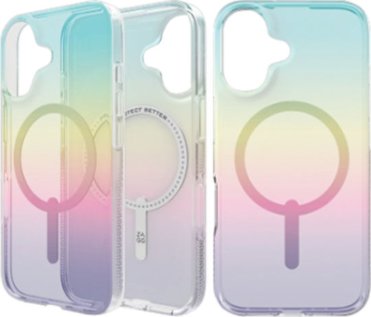 Zagg Snap Back Cover Plastic Multicolour (iPhone 16)