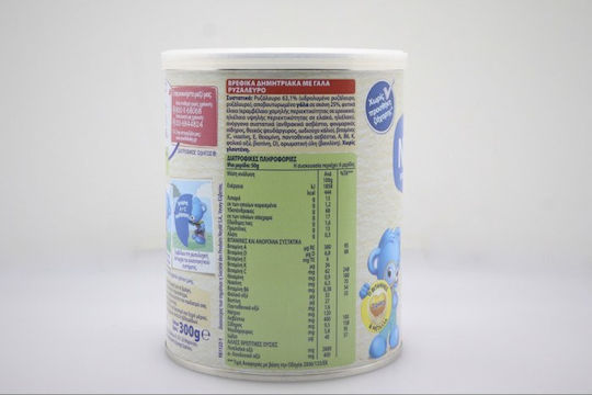 Nestle Baby Cream Rice Flower with Milk No Added Sugar 300gr for 4+ Months