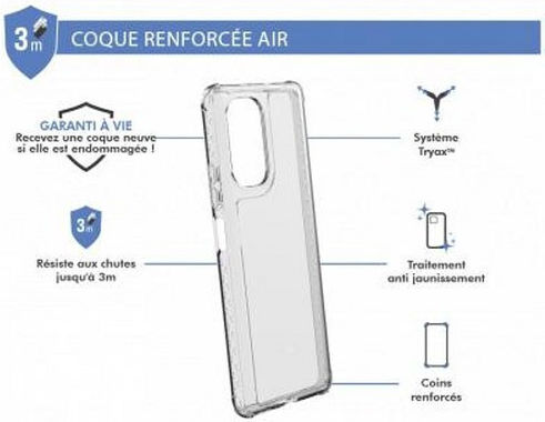 Force Case Reinforced Case Xiaomi Mi 11i Air Transparent