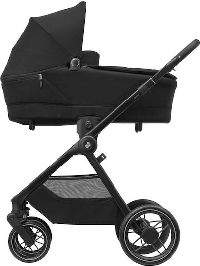 Maxi-Cosi Oxford Ρυθμιζόμενο Καρότσι Μωρού Kατάλληλο για Nεογέννητο Twillic Black