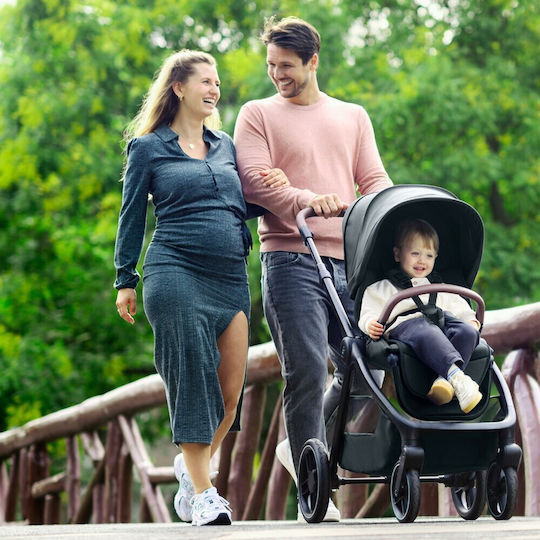 Maxi-Cosi Oxford Ρυθμιζόμενο Καρότσι Μωρού Kατάλληλο για Nεογέννητο Twillic Black