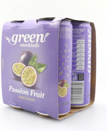 Green Cola Mocktail Αναψυκτικό με Ανθρακικό 4x330ml