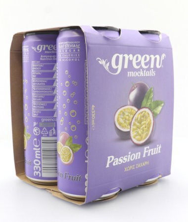 Green Cola Mocktail Αναψυκτικό με Ανθρακικό 4x330ml