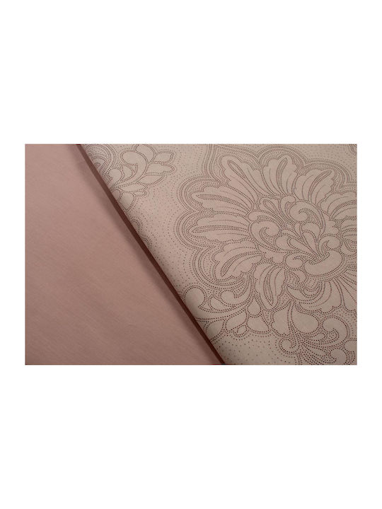 Dimcol Set Cearșafuri 240x270cm. Artemis 703 Dusty Rose 4buc