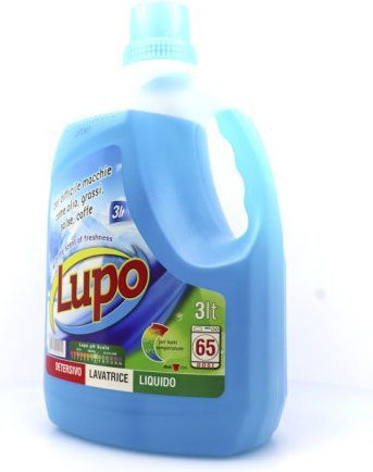 Lupo Υγρό Απορρυπαντικό Ρούχων 3lt (65 Μεζούρες)